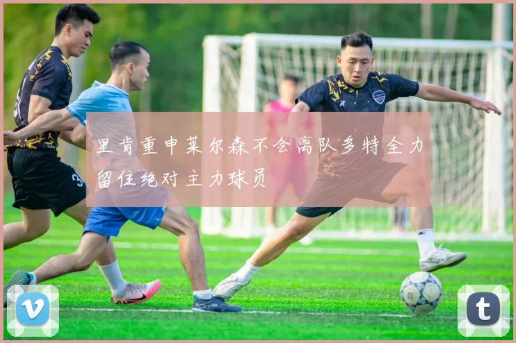 里肯重申莱尔森不会离队多特全力留住绝对主力球员